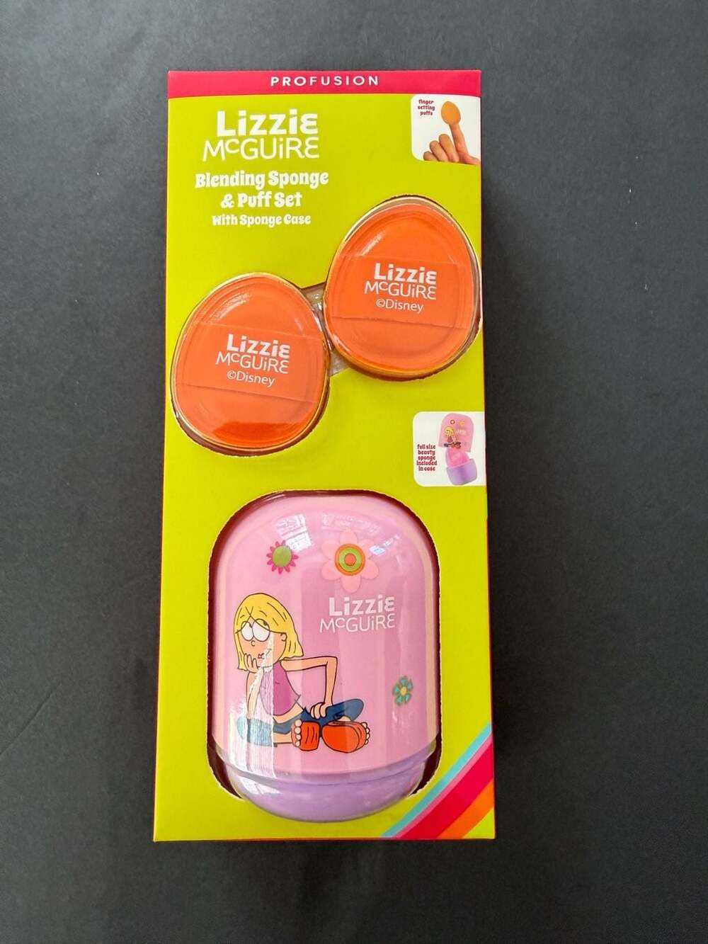 Profusion Cosmetics Lizzie McGuire Totally Together Blending Sponge & Puff Set